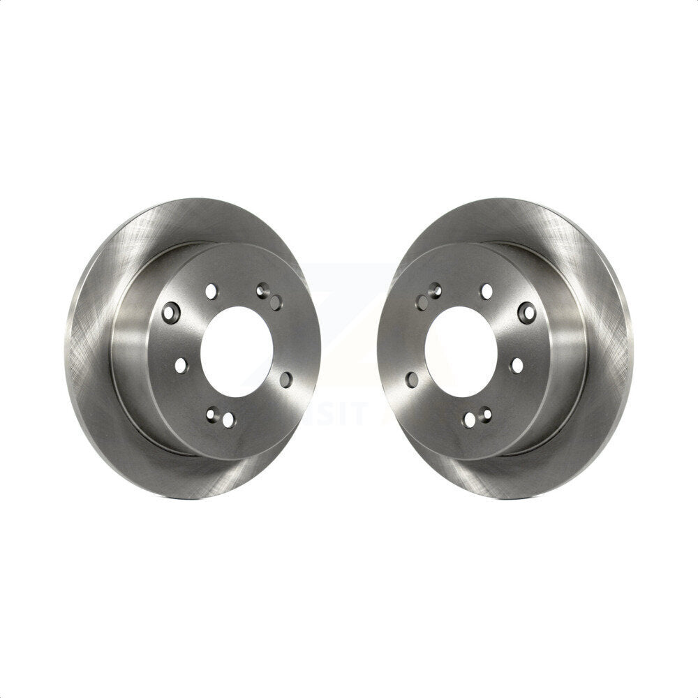 Rear Disc Brake Rotors Pair For Kia Soul Forte Koup Forte5 K8-100897