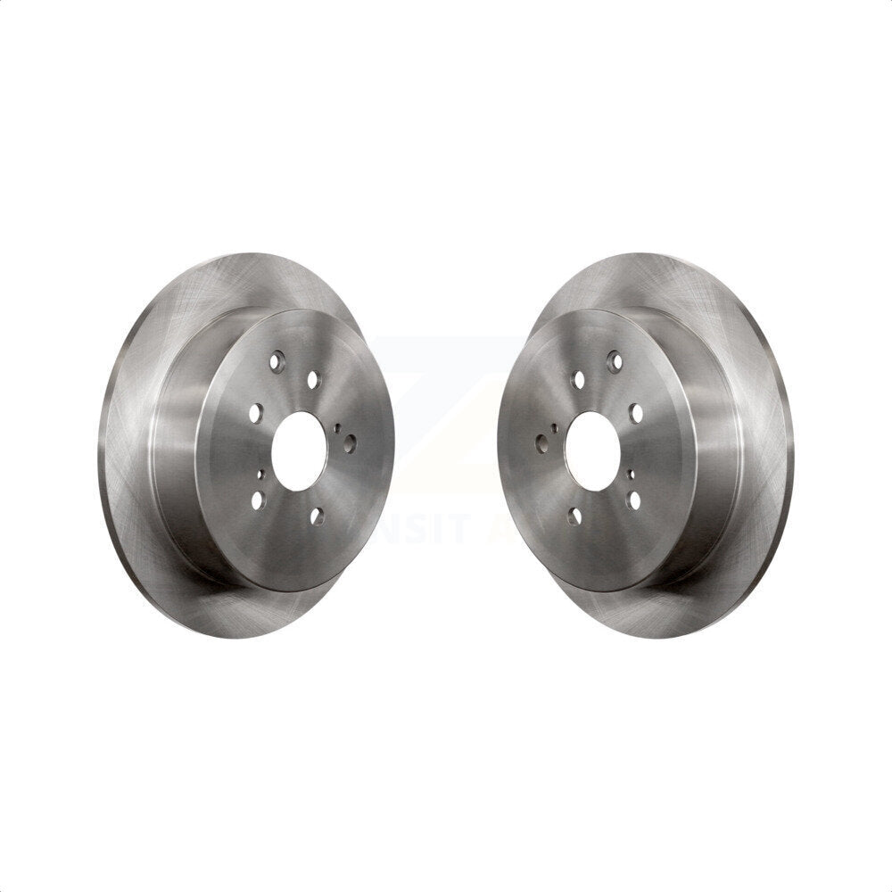 Rear Disc Brake Rotors Pair For Toyota Highlander Sienna Lexus RX350 RX450h K8-100898