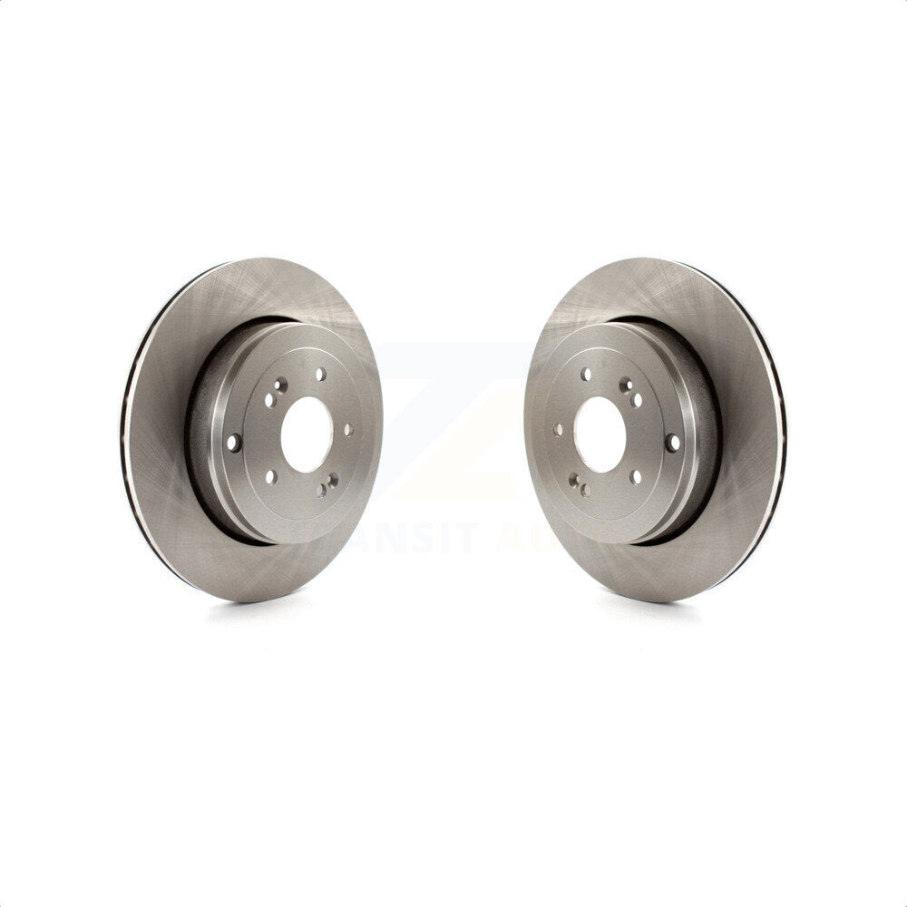 Rear Disc Brake Rotors Pair For Hyundai Genesis Coupe K8-100899