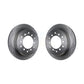Rear Disc Brake Rotors Pair For Toyota 4Runner Lexus GX460 FJ Cruiser K8-100902