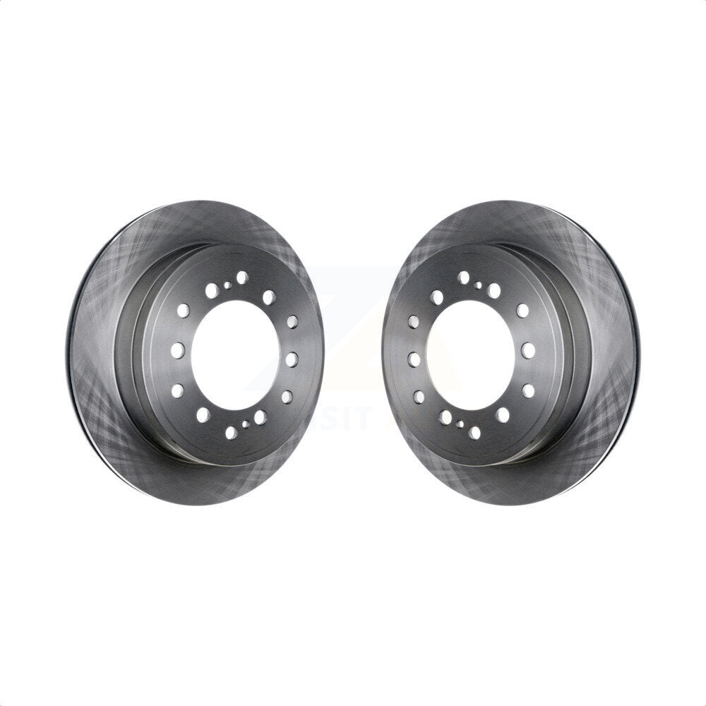 Rear Disc Brake Rotors Pair For Toyota 4Runner Lexus GX460 FJ Cruiser K8-100902