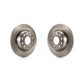 Rear Disc Brake Rotors Pair For Volkswagen Tiguan CC Jetta Audi Passat GTI A3 Eos Q3 Limited Quattro K8-100905