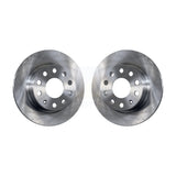 Rear Disc Brake Rotors Pair For Volkswagen Jetta Beetle Eos Audi A3 GTI Golf SportWagen Quattro K8-100910