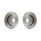 Rear Disc Brake Rotors Pair For 2010-2013 Land Rover Range Sport Supercharged K8-100918