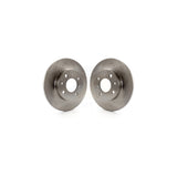 Rear Disc Brake Rotors Pair For Fiat 500 K8-100919