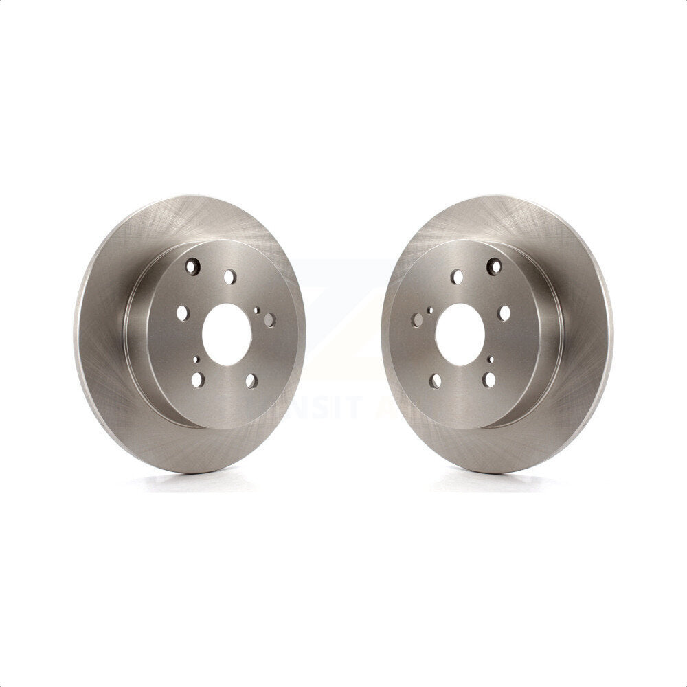 Rear Disc Brake Rotors Pair For Toyota Prius V Mirai K8-100921