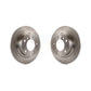 Rear Disc Brake Rotors Pair For Mini Cooper Countryman Paceman K8-100925