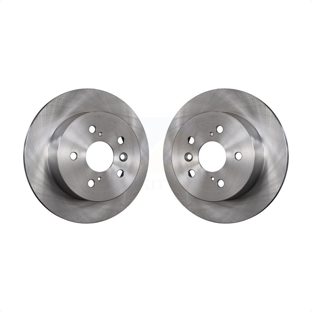 Rear Disc Brake Rotors Pair For Toyota Camry Lexus ES350 Avalon ES300h K8-100926