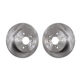 Rear Disc Brake Rotors Pair For Toyota Camry Lexus ES350 Avalon ES300h K8-100926
