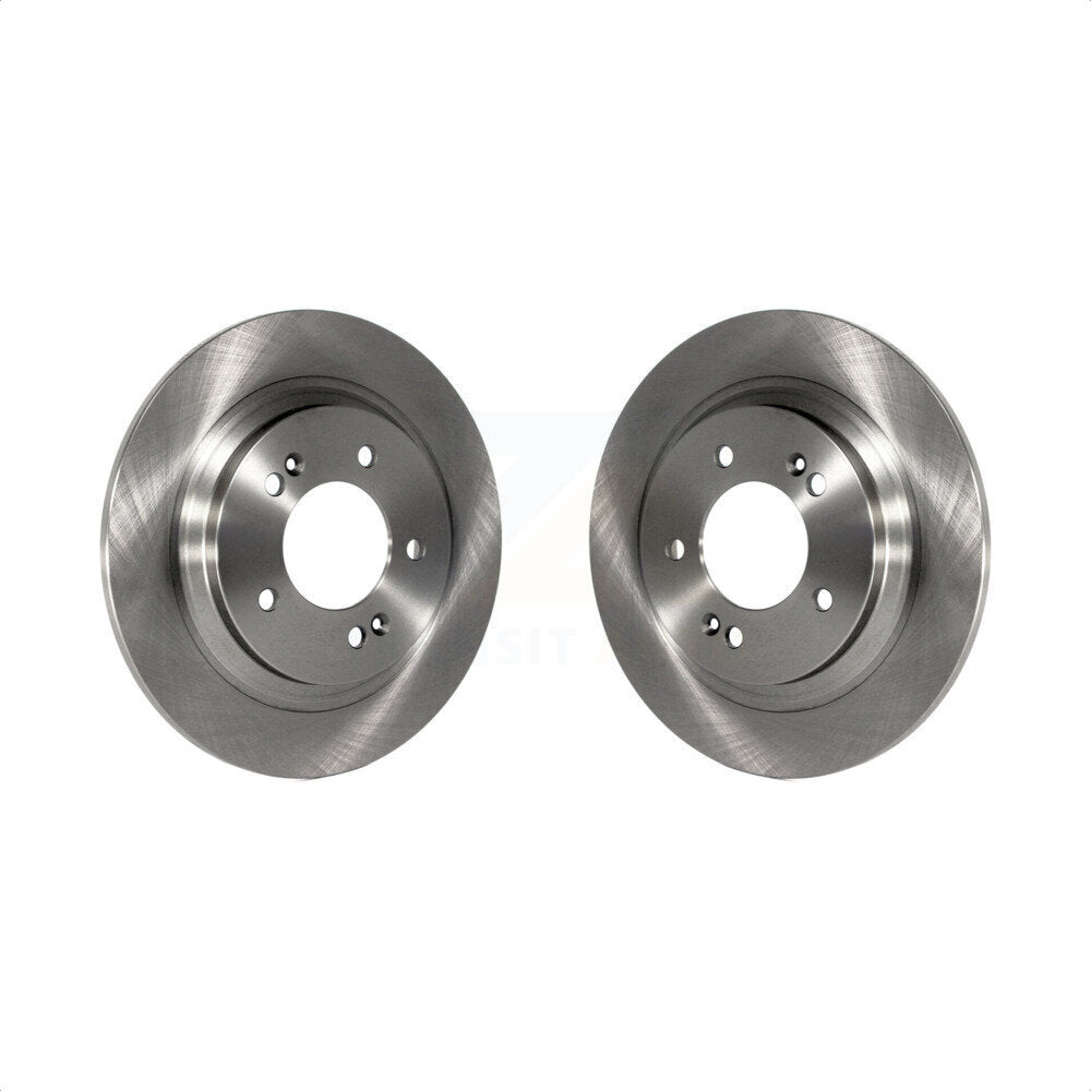Rear Disc Brake Rotors Pair For Kia Optima Hyundai Sonata Niro Ioniq Cadenza Elantra GT Azera Soul EV K5 Forte Forte5 K8-100933