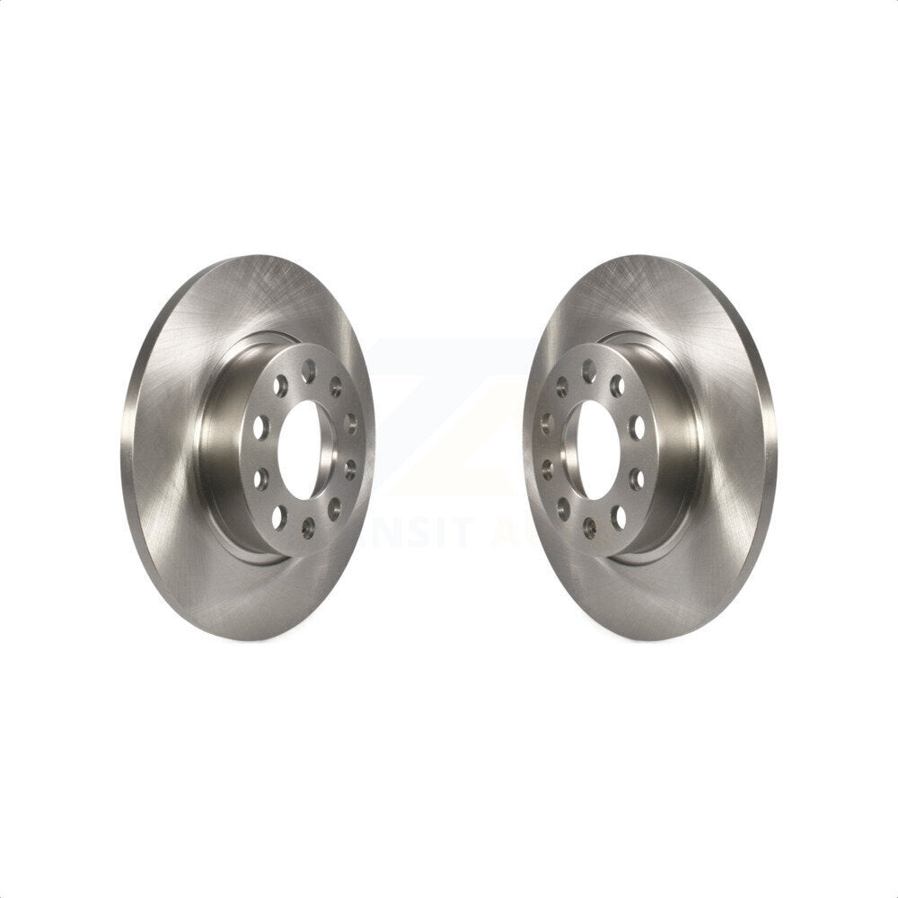 Rear Disc Brake Rotors Pair For Jeep Renegade Compass Fiat 500X K8-100942
