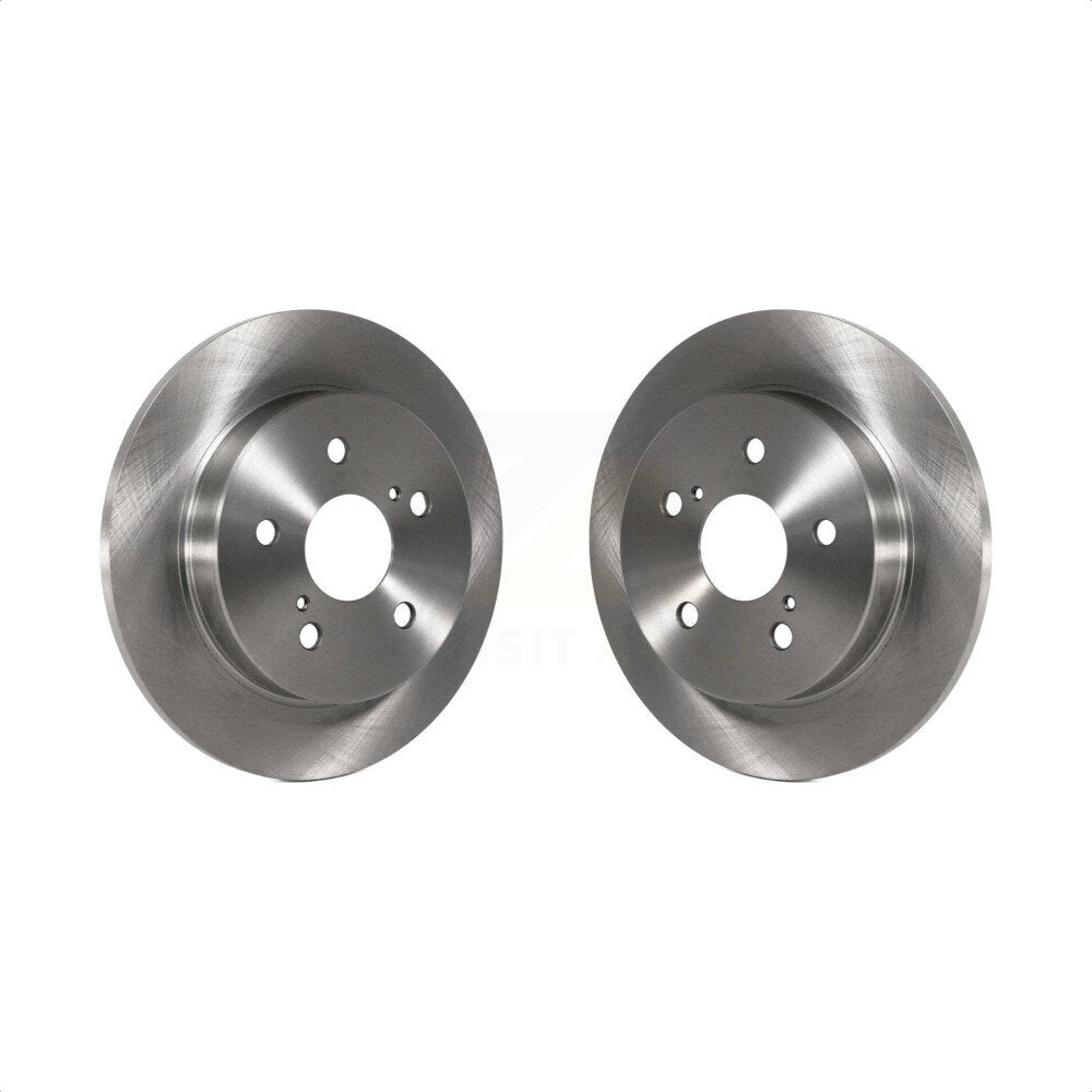 Rear Disc Brake Rotors Pair For Toyota Camry RAV4 Lexus NX200t C-HR NX300 ES350 Avalon NX300h ES300h UX250h UX200 ES250 Venza Highlander Corolla Cross K8-100950