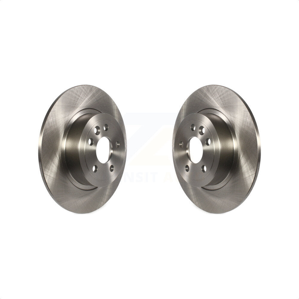 Rear Disc Brake Rotors Pair For 2016-2019 Land Rover Range Evoque K8-100955