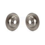 Rear Disc Brake Rotors Pair For Ford Edge Fusion Lincoln MKX MKZ Nautilus Continental Police Responder Hybrid SSV Plug-In K8-100961