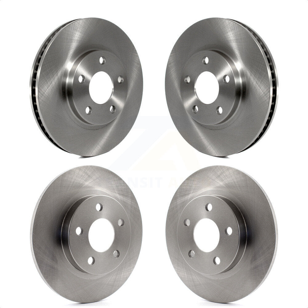 Front Rear Disc Brake Rotors Kit For Cadillac DeVille Seville Buick Park Avenue K8-100975