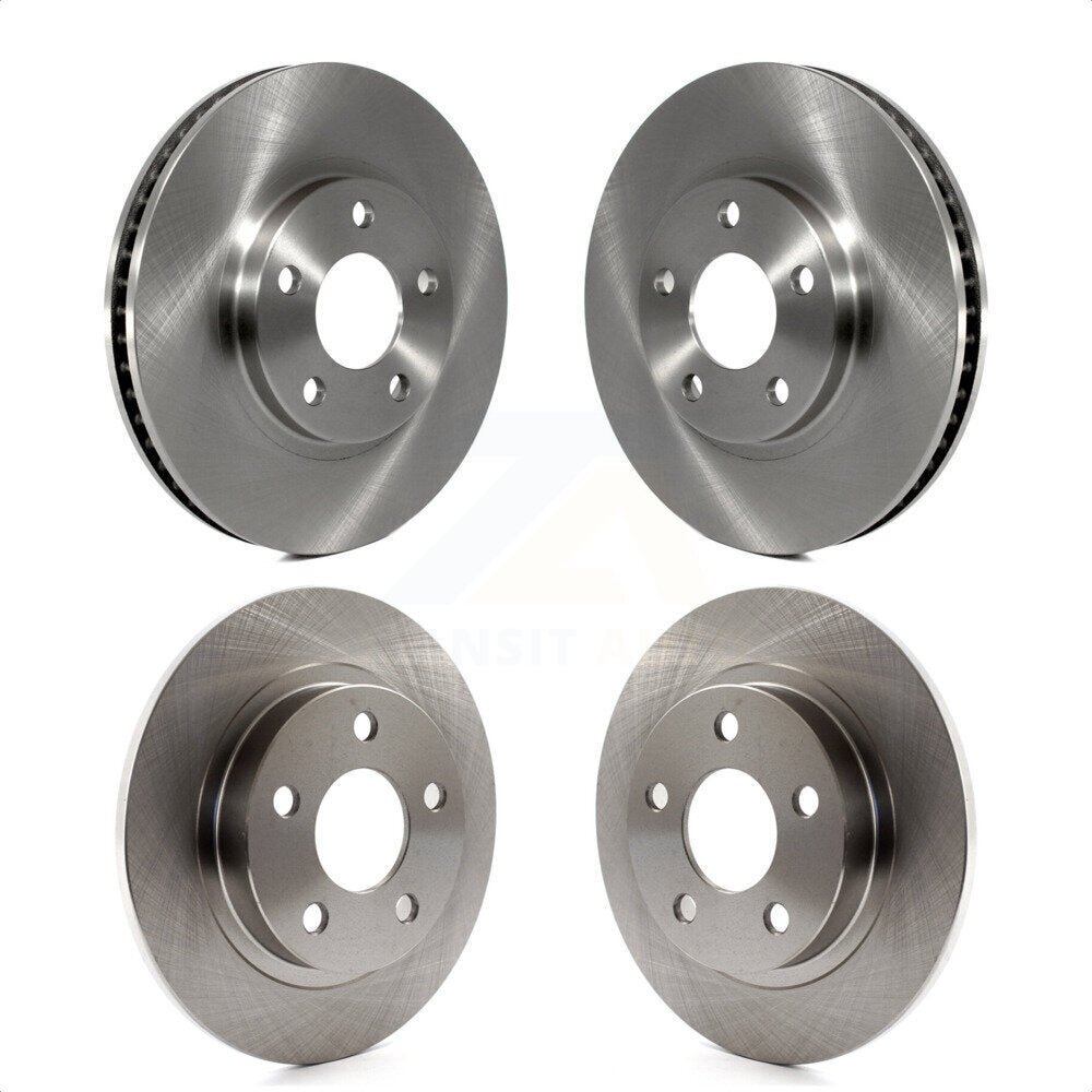 Front Rear Disc Brake Rotors Kit For Buick LeSabre Park Avenue Pontiac Bonneville Oldsmobile Aurora Cadillac Eldorado K8-100976