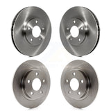 Front Rear Disc Brake Rotors Kit For Buick LeSabre Park Avenue Pontiac Bonneville Oldsmobile Aurora Cadillac Eldorado K8-100976
