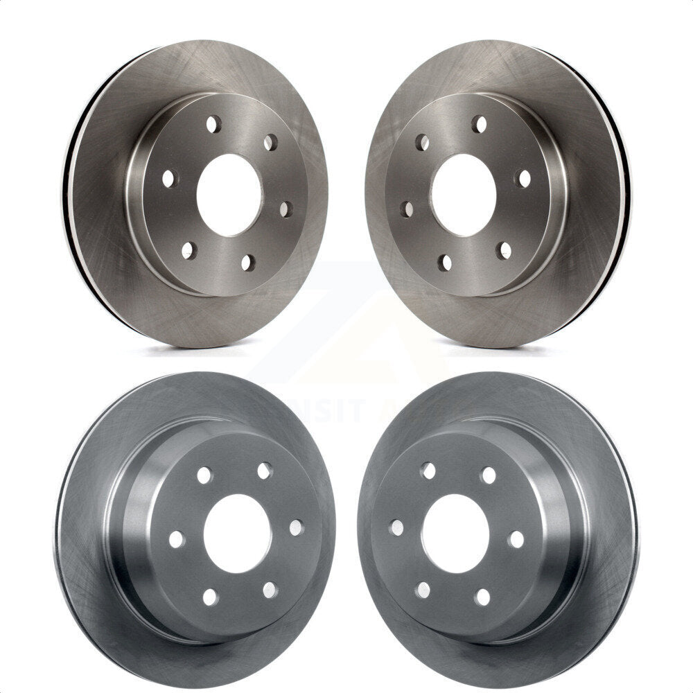Front Rear Disc Brake Rotors Kit For Chevrolet Silverado 1500 GMC Sierra Suburban Classic Tahoe Avalanche Astro Yukon XL Safari K8-100980