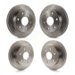 Front Rear Disc Brake Rotors Kit For Chevrolet Express 2500 GMC Savana K8-100984