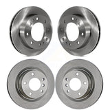 Front Rear Disc Brake Rotors Kit For Chevrolet Silverado 2500 HD GMC Sierra Express 3500 Savana Classic Suburban Yukon XL Avalanche K8-100987