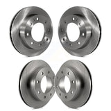 Front Rear Disc Brake Rotors Kit For Chevrolet Express 2500 GMC Savana 3500 K8-100990
