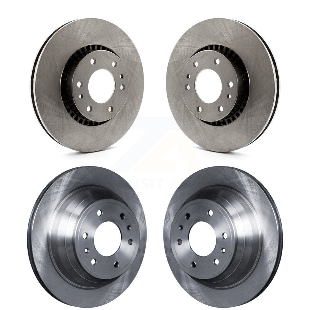 Front Rear Disc Brake Rotors Kit For Chevrolet Trailblazer GMC EXT Envoy XL Buick Rainier XUV SSR Isuzu Ascender Saab 9-7x K8-100995