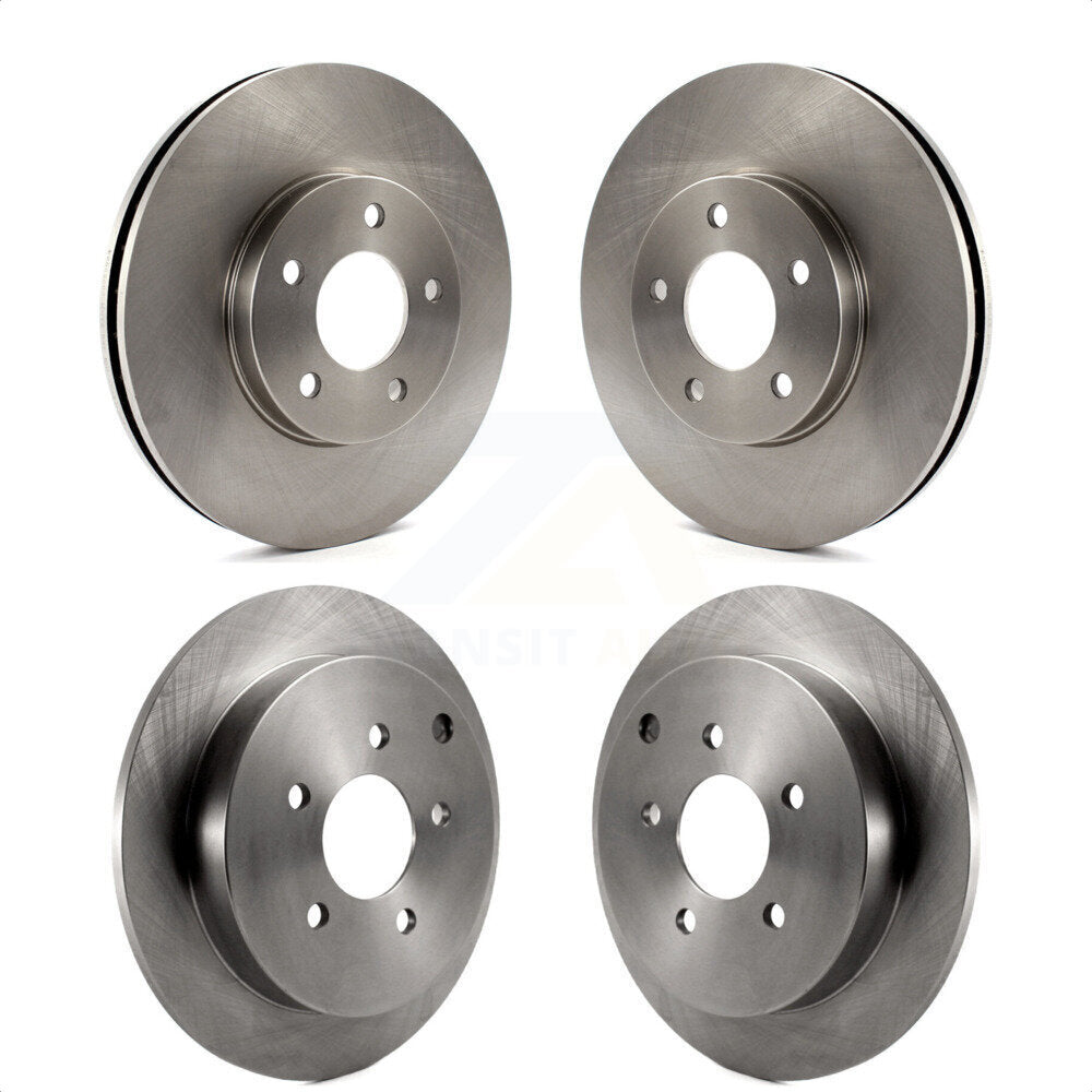 Front Rear Disc Brake Rotors Kit For Buick Rendezvous Chevrolet Venture Pontiac Montana Aztek Oldsmobile Silhouette K8-100996
