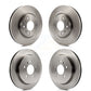 Front Rear Disc Brake Rotors Kit For Cadillac CTS Seville K8-100998