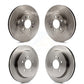 Front Rear Disc Brake Rotors Kit For Cadillac CTS With Standard Suspension K8-101000
