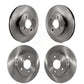 Front Rear Disc Brake Rotors Kit For Pontiac G5 Pursuit With Drum Brakes K8-101001