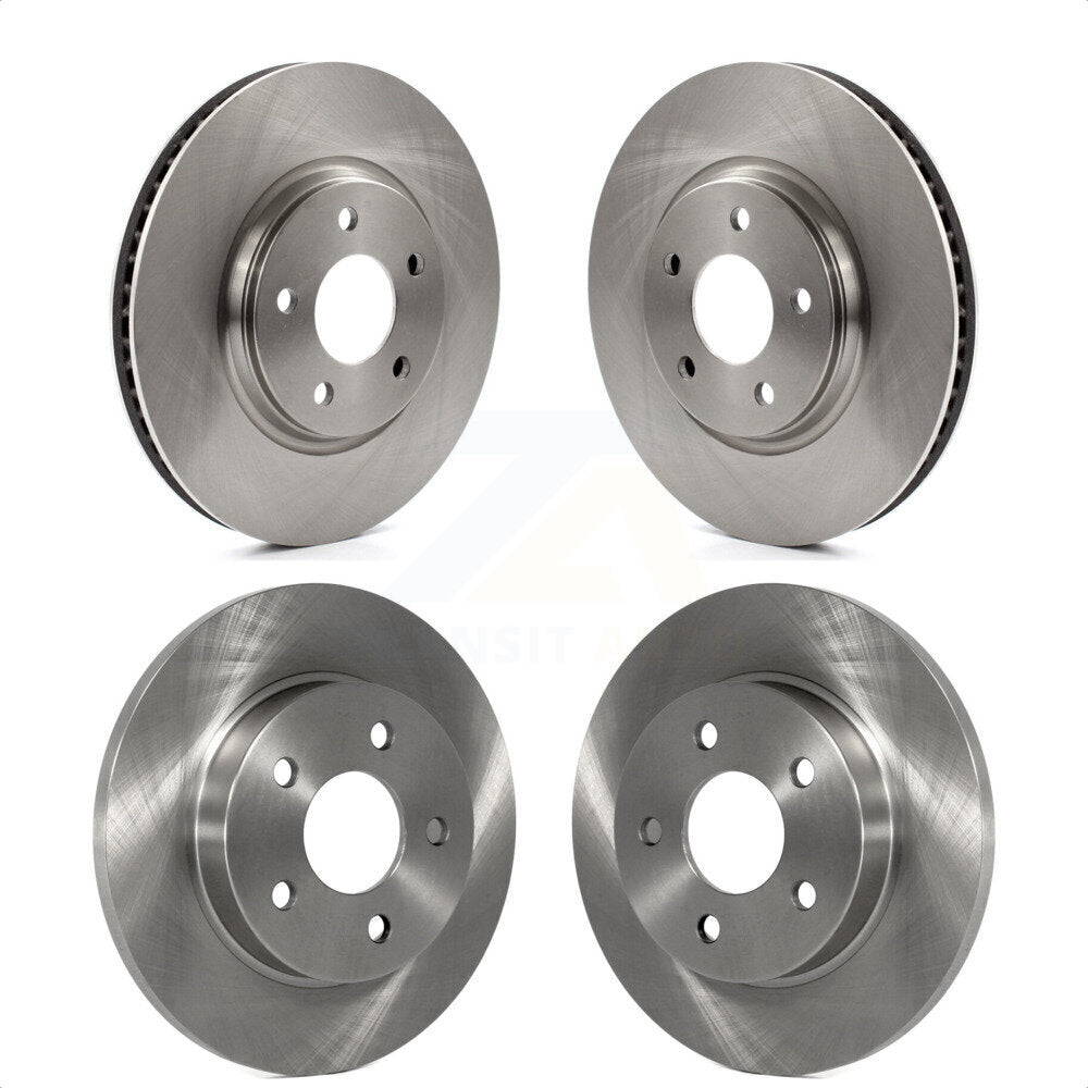 Front Rear Disc Brake Rotors Kit For Chevrolet Malibu Pontiac G6 Cobalt Saturn Ion HHR Aura G5 Pursuit K8-101002