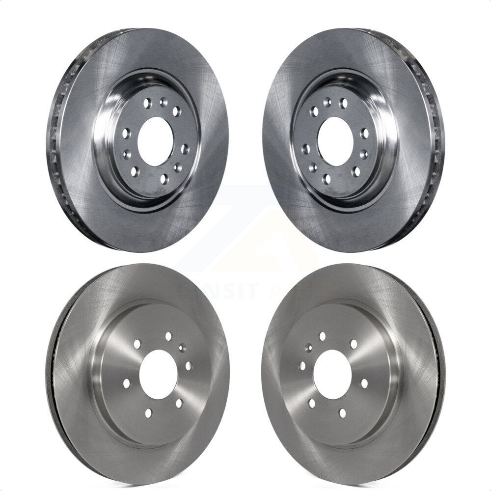 Front Rear Disc Brake Rotors Kit For 2004-2009 Cadillac SRX K8-101007