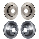 Front Rear Disc Brake Rotors Kit For Chevrolet Trailblazer GMC Envoy Buick Rainier Isuzu Ascender K8-101017