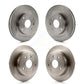 Front Rear Disc Brake Rotors Kit For 2004-2006 Suzuki Verona Chevrolet Epica K8-101027
