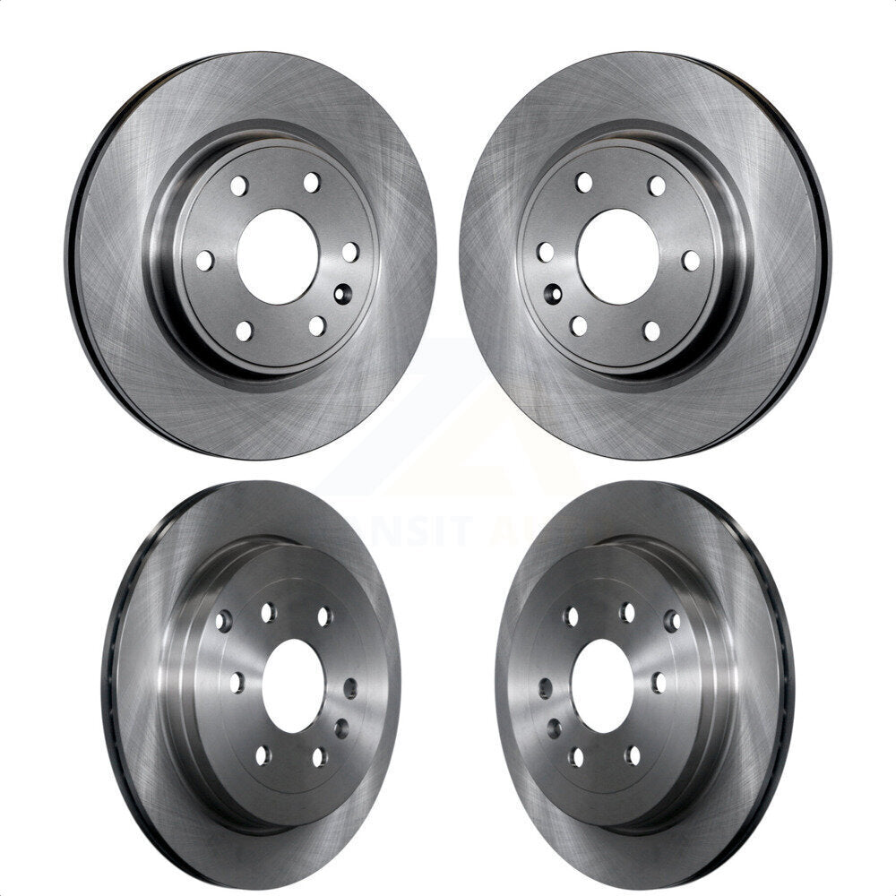 Front Rear Disc Brake Rotors Kit For Chevrolet Traverse GMC Acadia Buick Enclave Saturn Outlook Limited K8-101034