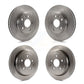 Front Rear Disc Brake Rotors Kit For Cadillac CTS K8-101041