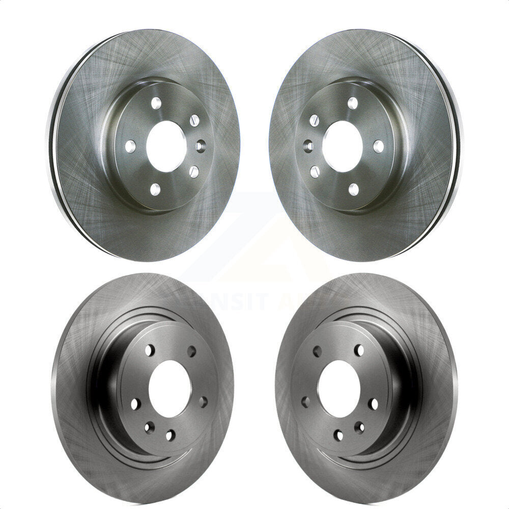 Front Rear Disc Brake Rotors Kit For 2013 Chevrolet Cruze With 292mm Diameter Rotor K8-101051