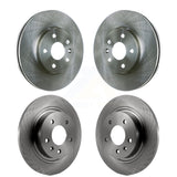 Front Rear Disc Brake Rotors Kit For 2013 Chevrolet Cruze With 292mm Diameter Rotor K8-101051