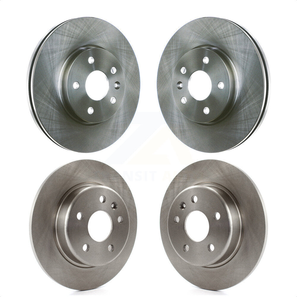 Front Rear Disc Brake Rotors Kit For Chevrolet Cruze Volt Bolt EV EUV K8-101052