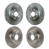Front Rear Disc Brake Rotors Kit For Chevrolet Cruze Volt Bolt EV EUV K8-101052