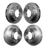 Front Rear Disc Brake Rotors Kit For Chevrolet Silverado 2500 HD GMC Sierra 1500 3500 Suburban K8-101057
