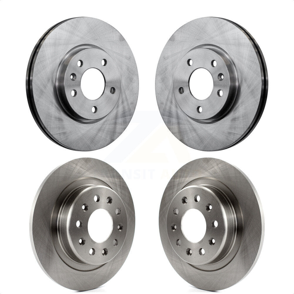 Front Rear Disc Brake Rotors Kit For Chevrolet Equinox Malibu GMC Terrain Buick LaCrosse K8-101060