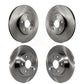Front Rear Disc Brake Rotors Kit For Chevrolet Buick Encore Trax Sonic K8-101061