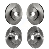 Front Rear Disc Brake Rotors Kit For Chevrolet Buick Encore Trax Sonic K8-101061