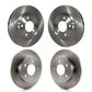 Front Rear Disc Brake Rotors Kit For Ford Mustang K8-101073