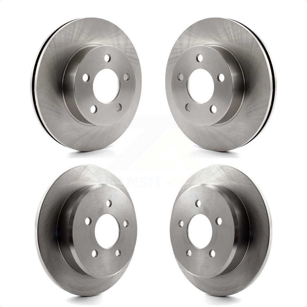 Front Rear Disc Brake Rotors Kit For Ford Ranger Explorer Mercury Mountaineer K8-101078