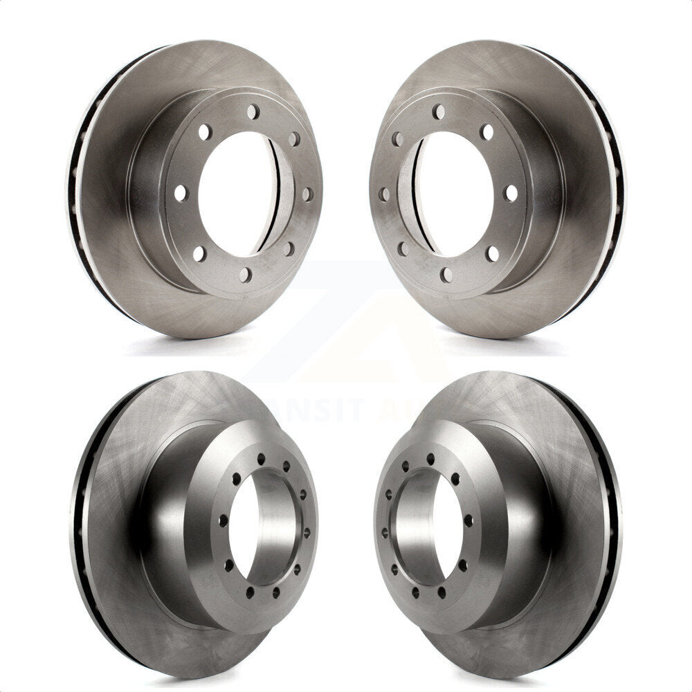 Front Rear Disc Brake Rotors Kit For 1999-1999 Ford F-450 Super Duty F-550 With 13.03" Diameter Rotor To 03/22/99 K8-101088