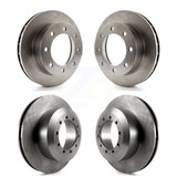 Front Rear Disc Brake Rotors Kit For 1999-1999 Ford F-450 Super Duty F-550 With 13.03" Diameter Rotor To 03/22/99 K8-101088