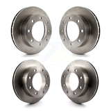 Front Rear Disc Brake Rotors Kit For Ford F-250 Super Duty Excursion 4WD K8-101089