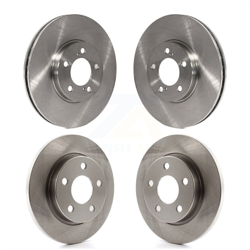 Front Rear Disc Brake Rotors Kit For Ford Taurus Mercury Sable Lincoln Continental K8-101090